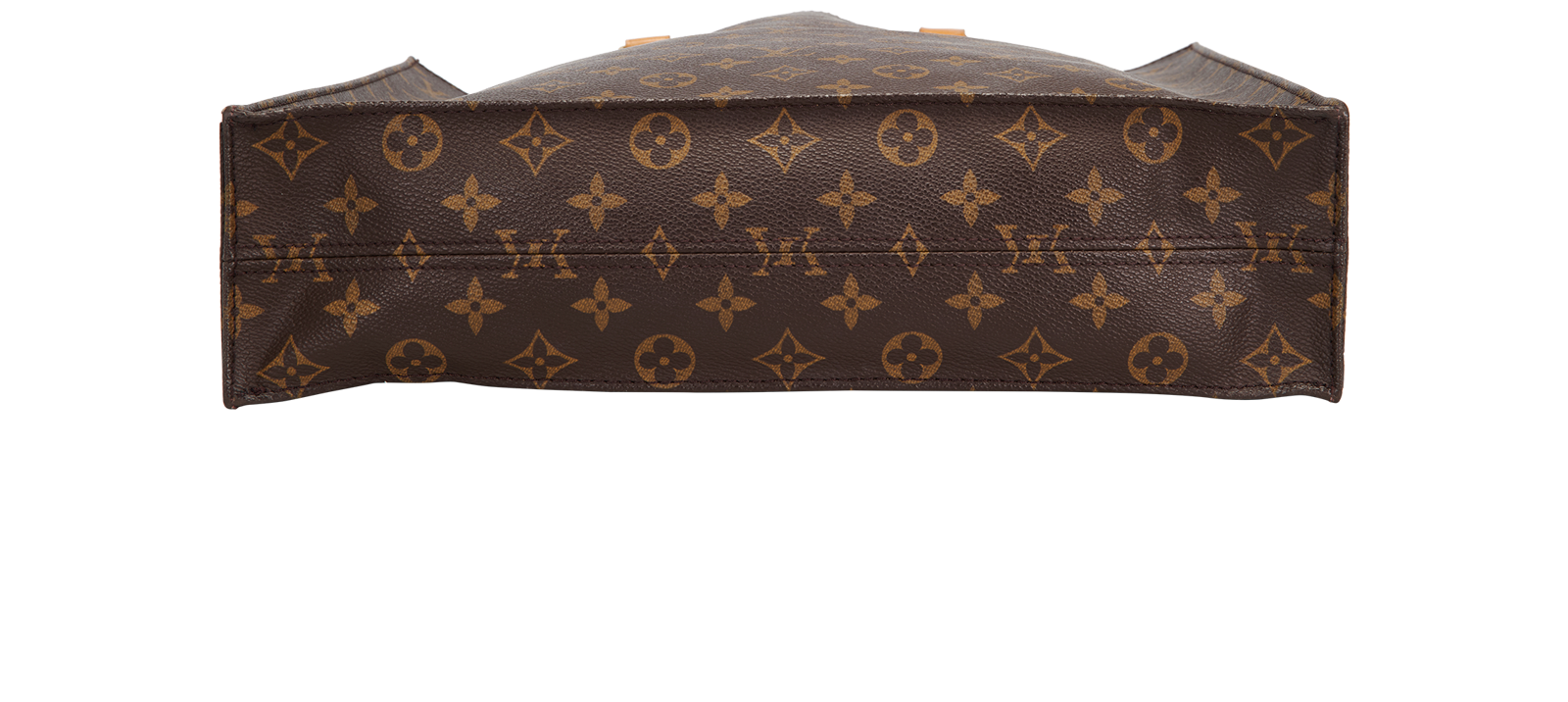 Sac Plat, &pound;750, Handbags, Brown, Canvas, Top view